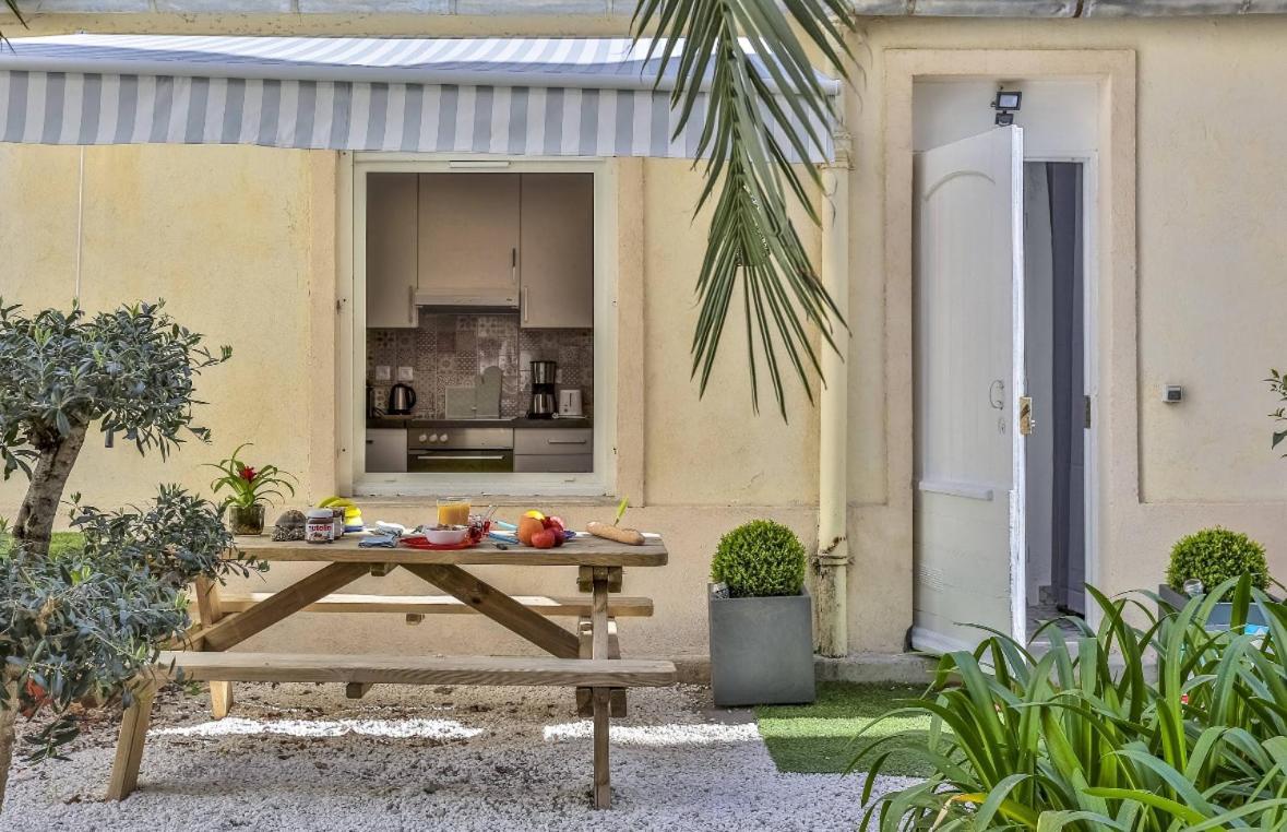 Le Refuge Avec Terrasse Et Jardin, En Plein Centre-Ville, Gare 5 Minutes A Pieds ニース エクステリア 写真